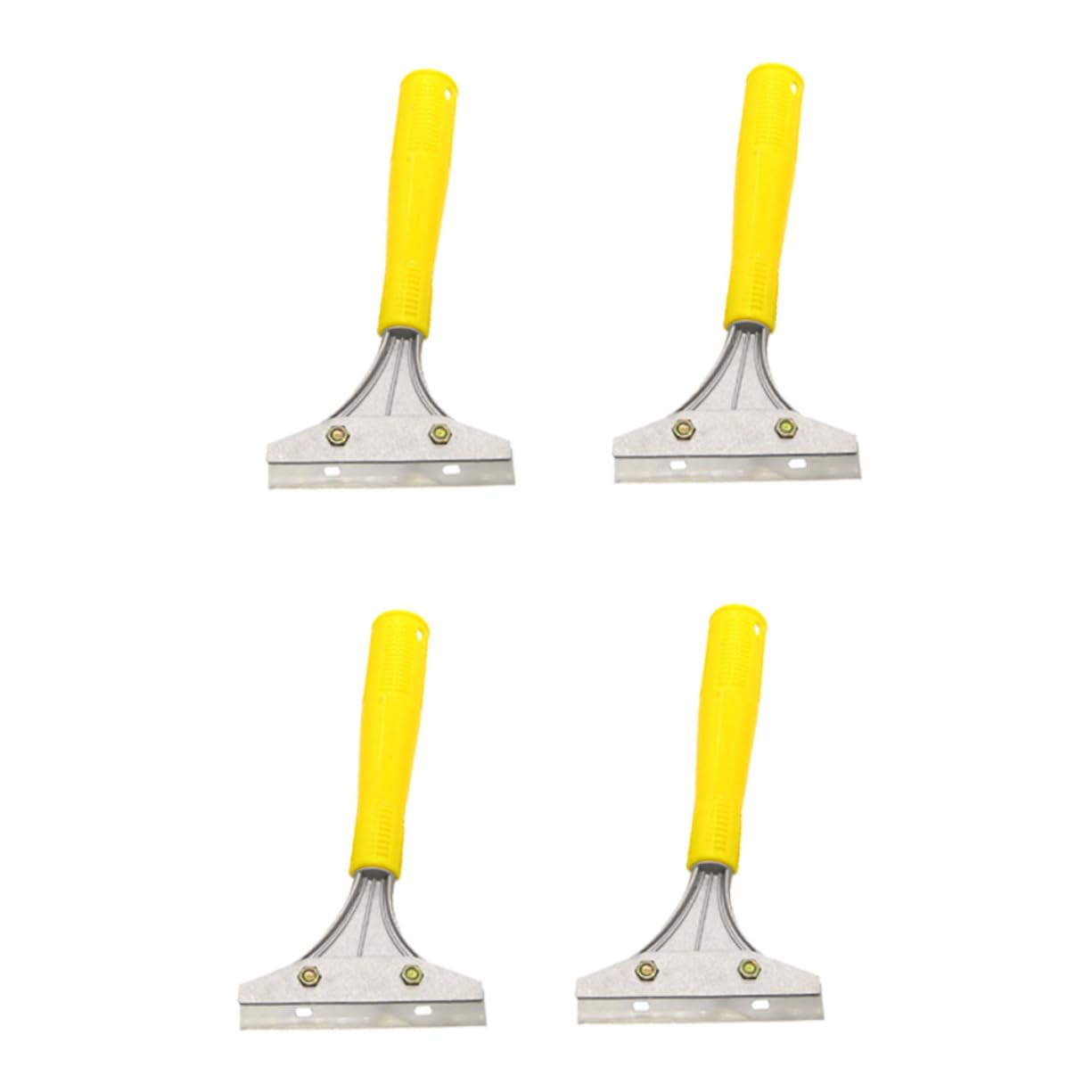 BUTIFULSIC Long Handle Wall Scraper 4pcs Paint Scrapers for Glass Wallpaper Sticker Removal