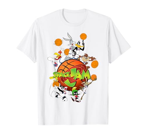Space Jam Looney Tunes Movie Basketball Legends Retro Team T-Shirt