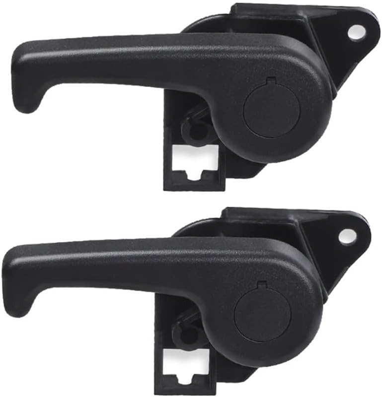 Hood Handle Compatible with Lincoln for MKZ 2013-2017 Hood Release Handle Lever Mounting Bracket DS7Z-99042C74-A (2pc Black)