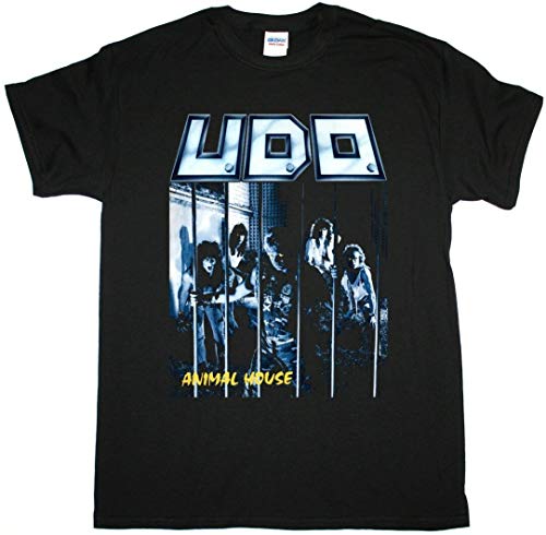 Photo de U.D.O. Animal House Heavy Metal Udo Saxon Accept Running Wild T-Shirt Black 3XL