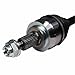 CAROCK 2PCS CV Axle Shaft Assembly Compatible with 2014 2015 2016 2017 Mazda 6 2.5L L4 FWD Automatic Transmission Front Right Passenger Side NCV47032 NCV48035