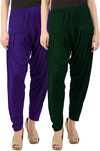 Image of Buy That Trendz Patiala Salwar for Women Relaxed Fit Viscose Patiyala Salwar Harem Bottom Pants