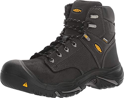 Image of KEEN Utility mens Mt Vernon 6 inch Steel Toe Waterproof Work Boots