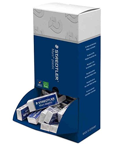 Staedtler 52650CA40 Présentoir de 40 gommes en plastique