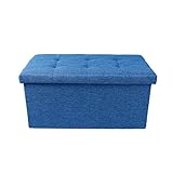 Homy Casa Folding Storage Ottoman