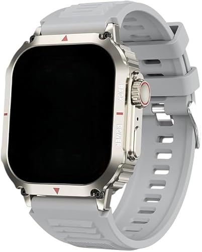 G41 - IP68 Waterproof 2.01 Inch HD Smartwatch With Sports Tracking - Grey