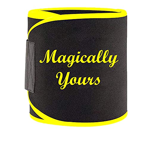 Magically Yours Sweat Slim Belt Sweat Belt for Men and Women 1 Year