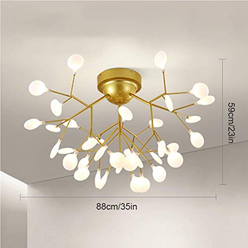 Chandelier Creative Firefly G4 à branches suspendues pour plafond