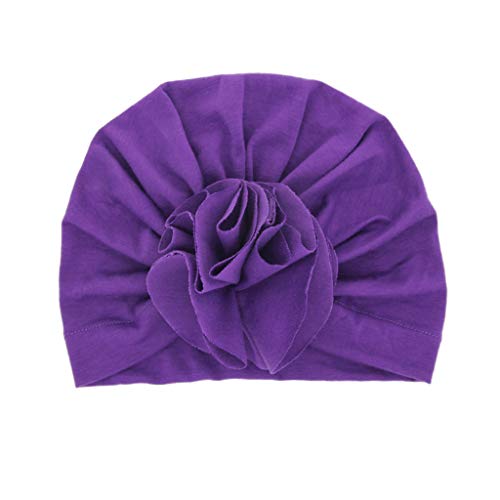 Sólidos Accesorios Niño Sombreros Sombrero Sombrero Sombrero Bebé Niña Anudado Bebé Cuidado Bebé Niña Invierno Sombreros 0-6 Meses, M, talla única Cover