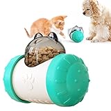 【MATERIAL PREMIUM】Las bolas de golosinas para perros están hechas de ABS de alta calidad, resistentes y duraderas, insípidas y no tóxicas, es un recipiente de alimentos saludable y seguro.