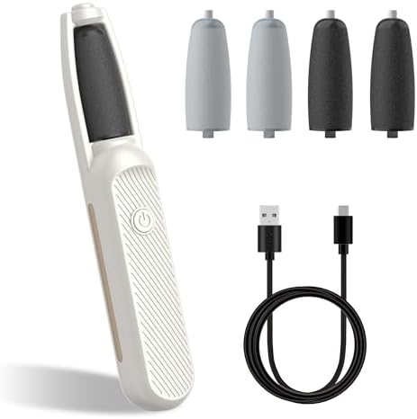 UQQU Electric Foot File, Electric Callus Removers for Feet, Recha...