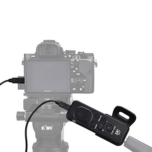 Image of JJC RM-VPR1 Wired Remote Control for Sony FDR-AX53 AX43 AX33 AX100 AX700 | for Sony AX30 AX45 AX60 PXW-X70 PXW-Z90V HXR-NX80 HDR-CX405 CX455 CX440 CX675 CX680 CX900 A1 II A6000 A6100 A6300 A6400