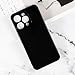 Shantime TPU Phone Case Compatible with Oukitel P1, Slim Shockproof Soft Cover with Anti-Scratch Design and Precise Cutouts for Full Protection (Black)