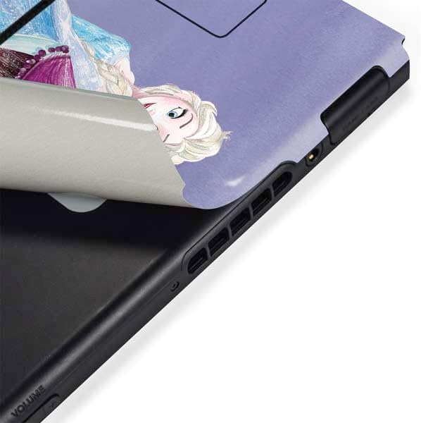 Skinit Decal Gaming Skin Compatible with Nintendo Switch Bundle - Officially Licensed Disney Frozen Elsa and Anna Sisters Art Design