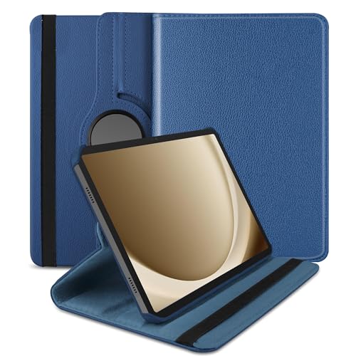Image of TGK 360 Rotatable Flip Cover for Samsung Galaxy Tab A11+ Plus 11 Inch 2025 Case /Galaxy Tab A9 Plus 2023 (Dark Blue)