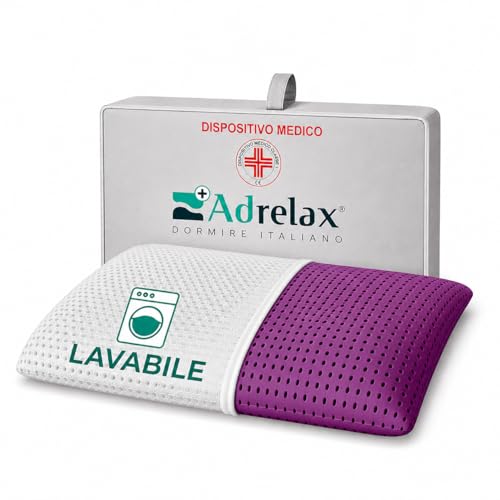 Cuscino Cervicale Lavabile in Lavatrice Nuvola Wash AD Relax® –