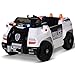 Produktbild HOMCOM Kinderauto Kinderfahrzeug Elektroauto Polizeiauto mit Fernbedienung MP3 36 Jahre PP 106,5 x 66 x 52,6 cm