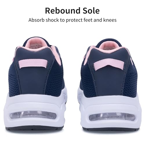 Image of AOV Women Arch Support Walking Shoes Orthotic Tennis Sneakers for Plantar Fasciitis Athletic Running Shoes