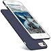iPhone 7 Case, iPhone 8 Case, DTTO [Romance Series] Liquid Silicone Gel Rubber Anti-Scratch Shockproof 4.7 Inch iPhone Case for Apple iPhone 7 / 8 with Honeycomb Grid Pattern, Midnight Blue