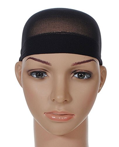 SuperWigy Cheap Sale Unisex Stocking Wig Cap Liner (Black)