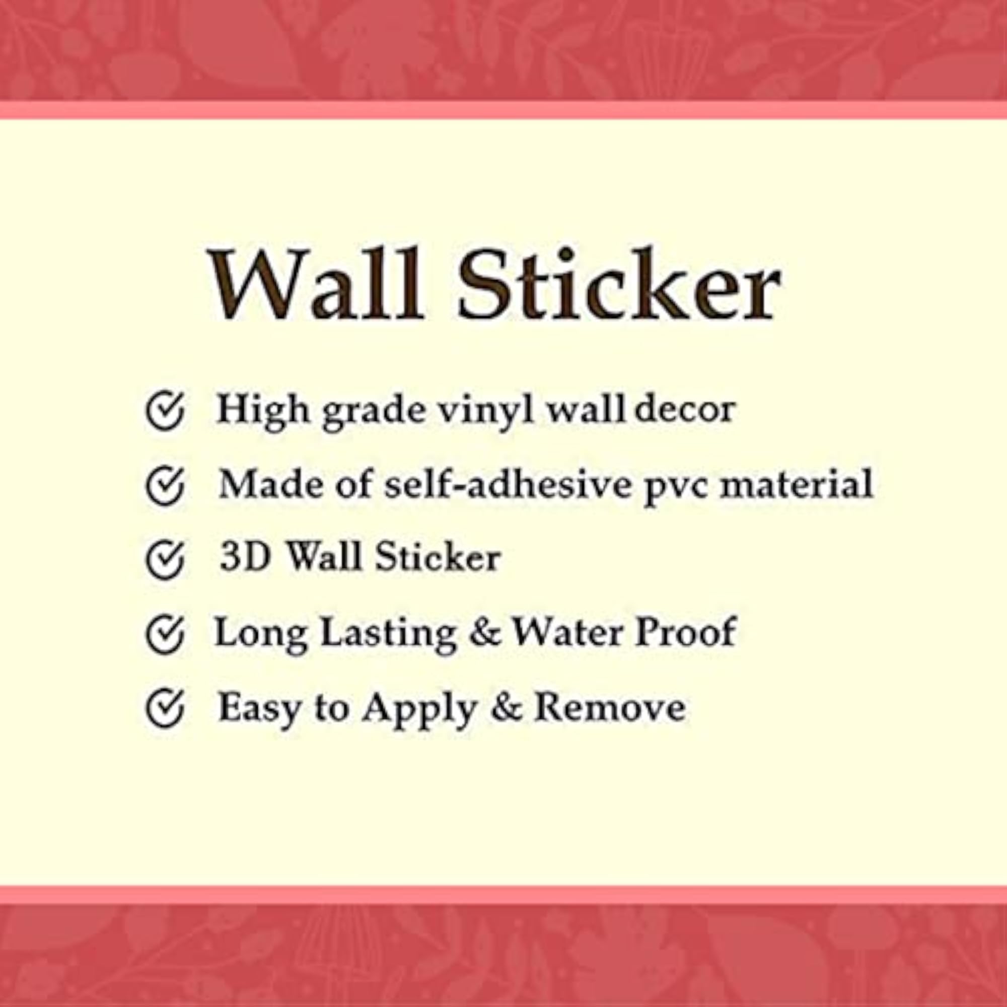 Sleeping Buddha Self-Adhesive Vinyl Waterproof Decorative Wall Stickers