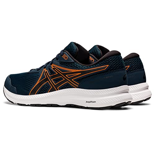 Image of ASICS Men's Gel-Contend 7 Running Shoe, French Blue /Black, 12.5