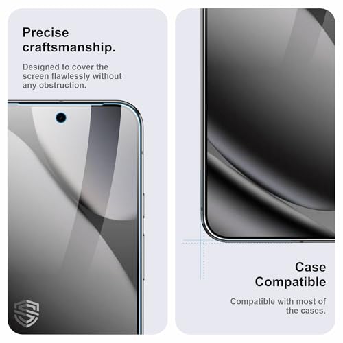 Image of Military-Grade Gorilla Tempered Glass For Google Pixel 10 Pro XL and Google Pixel 9 Pro XL (6.8 Inch) With Installation Kit | Edge to Edge Coverage | Black