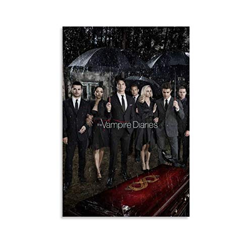 LOPOA Poster décoratif TVD de Character The Vampire Diaries - 40 x 60 cm