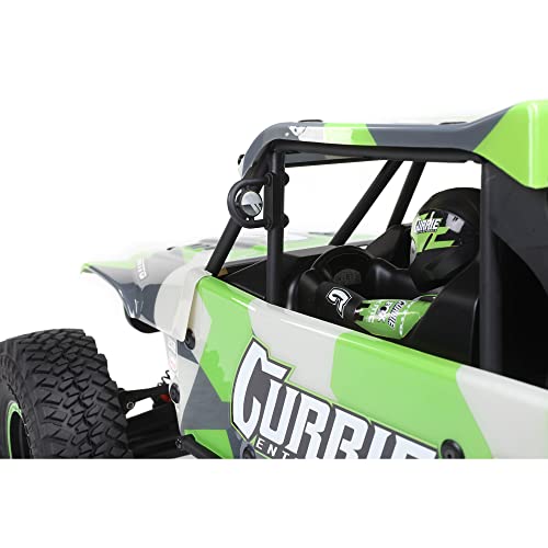 Image of Losi RC Truck 1 /10 Hammer Rey U4 4 Wheel Drive Rock Racer Brushless RTR Battery and Charger Not Included with Smart and AVC Green LOS03030T2