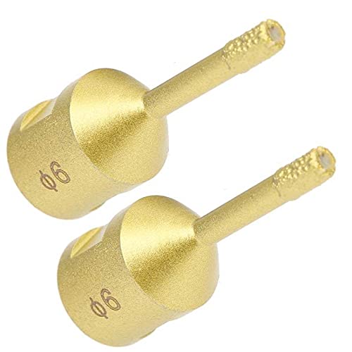 Broca de diamante 6 mm para taladro M14 miniatura 1