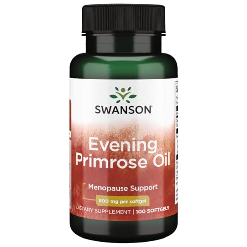 Swanson Evening Primrose Oil (Omegatru) 500 Milligrams 100 Sgels
