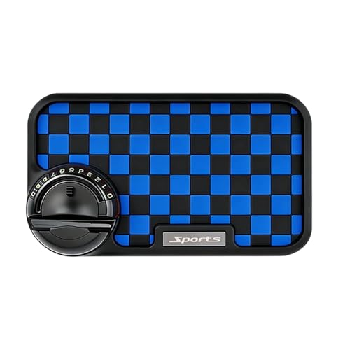 Tapis antidérapant voiture anti-glisse avec support téléphone 360 pour tableau de bord