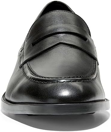 Cole Haan Men's Hawthorne Penny Loafer, Black, 10.5 | Image 2