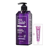 Milk Baobab Sensitive Shampoo Baby Powder 500ml/16.9 Fl Oz (Pack of 1)