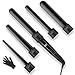 Produktbild Lockenstab 5 in 1 Lockenwickler LCD Keramikbeschichtung Automatische Drehung Austausch Curling Iron Einstellbare Lockenstab mit Temperaturregelung,5 Keramik Fässern und Wärmeisolierung Handschuhe