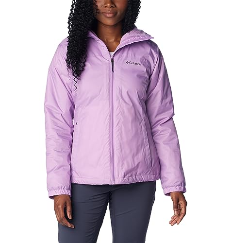 Columbia Women's Switchback Sherpa Lined Jacket, Gumdrop, 1X Plus