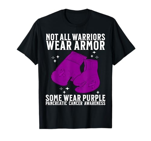 Pancreatic Cancer Awareness Products Gifts for Warriors Maglietta