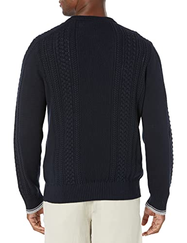 Vince Men's Cotton Cable Crew2