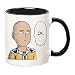 Fonhark - "Saitama One Punch Man Ok Ceramic Mug, Anime Coffee Cup, 11 Oz Novelty Coffee Mug/Cup