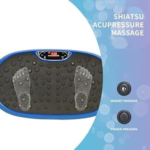 EILISON FIRMHOLD Handle Vibration Plate Exercise Machine for Lymphatic Drainage- Whole Body Workout Vibration Platform 350lbs for Beginners & Recovery, Body Shape Machine for Tonning (Handle Brown) EILISON FIRMHOLD Handle Vibration Plate Exercise Machine for Lymphatic Drainage Whole Body Workout Vibration Platform 350lbs for Beginners Recovery Body Shape Machine for Tonning Handle Brown
