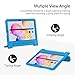 Kids Case for Samsung Galaxy Tab S6 Lite 10.4 Inch 2024 2022 2020 Model (SM-P610/P615/P613/P619), Shockproof Light Weight Protective Case Convertible Handle Stand with S Pen Slot, Blue