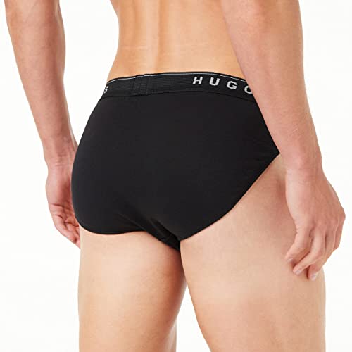 Boss Mens 3P Us Co 10145963 01 Briefs, Black, Medium Us #TOP4