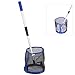 Xcello Large Capacity Table Tennis Ball Pickup Storage Net Portable Ball Picker Container with Retractable Handle and Angle