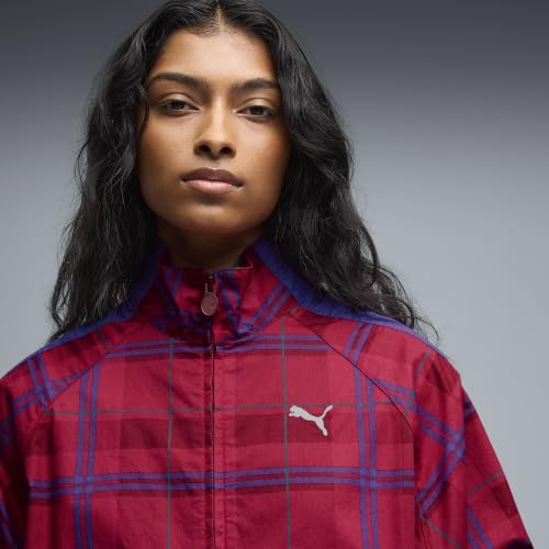 PUMA Veste décontractée à carreaux écossais T7 Femme Vêtements - vue 6
