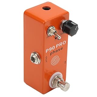 Phases Shifter, Good Timbre Easy Adjustment Phase Effect SCRIPT Switch avec True Bypass pour guitares électriques - Les Beatles, Paul McCartney, John Lennon, RIngo Starr, George Harrison