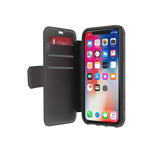 Griffin TA43853 Survivor Schutzhülle Strong für Apple iPhone X Schwarz/Grau