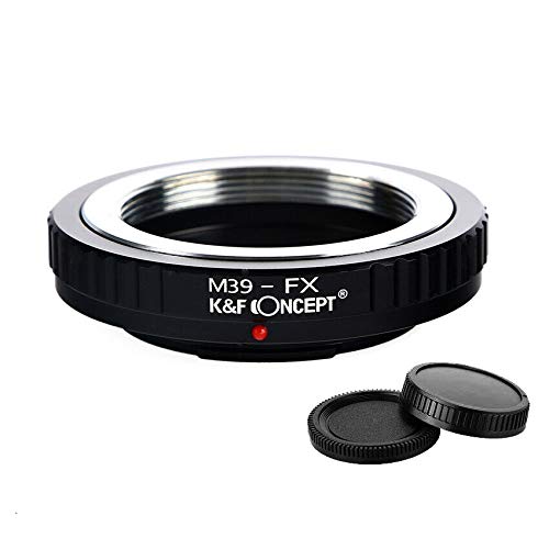 K&F Concept Lens Adapter Ring for Leica M39 L39 to Fuji X Fujifilm X FX Mount X-A1 X-A10 X-A20 X-A2 X-A3 X-A5 X-M1 X-E1 X-E2 X-E2S X-E3 X-T1 X-T2 X-T3 X-T10 X-T20 X-T30 X-T100 X-Pro1 X-Pro2 X-H1