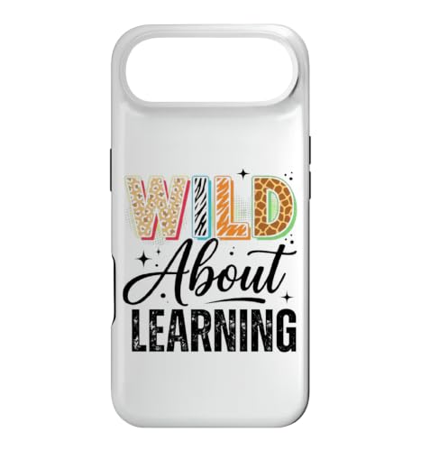 Funny Back to School Wild About Learning Teacher �X�}�z�P�[�X iPhone Air �p