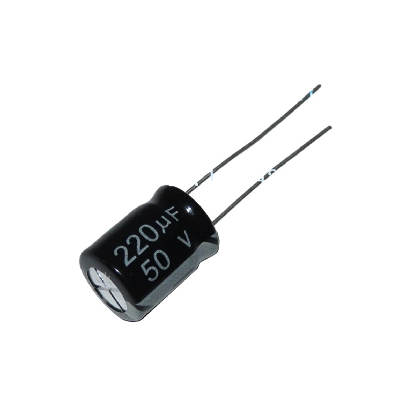 ICXLPMC 10pcs 50V220UF 10 * 13mm 220UF 50V 10 * 13 aluminum electrolytic capacitor