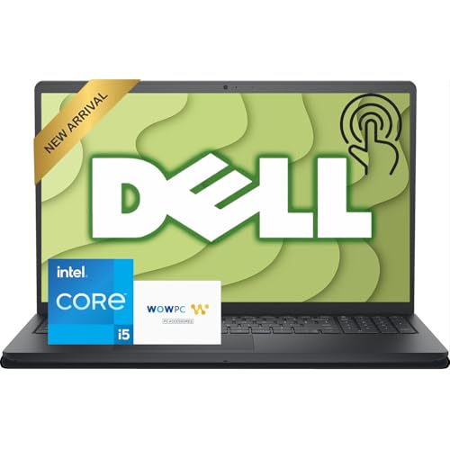 Dell 15.6�C���` FHD �^�b�`�X�N���[���m�[�g�p�\�R��| �����o�b�e���[����| Intel Core i5-1334U CPU | 32GB RAM | 1TB PCIe SSD | Windows 11 | WOWPC ���J�o���[USB�B